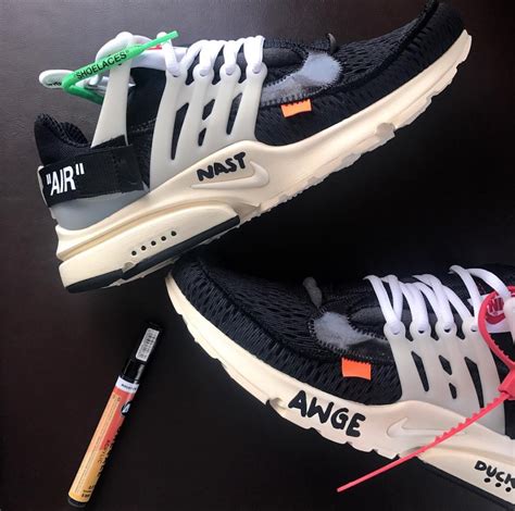 best fake nike presto off white|nike air presto off white shoes.